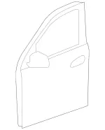 1667200205 - : Driver Door for Mercedes-Benz Image