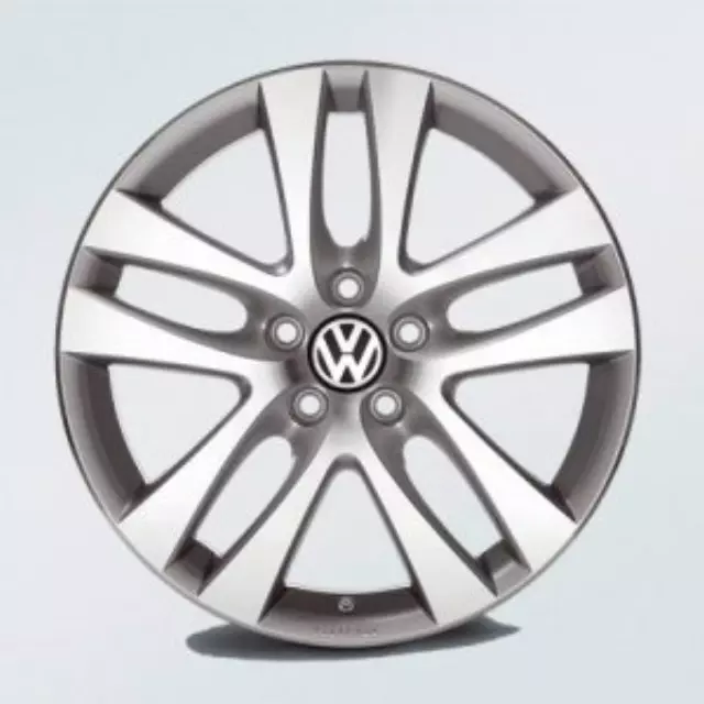 5N0071498666 - Wheels: 18in Davenport Wheel for Volkswagen: Tiguan, Tiguan Limited Image
