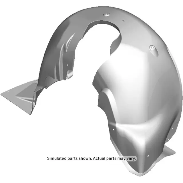 22829468 - : Passenger Side Front Wheelhouse Liner for Chevrolet: Camaro Image