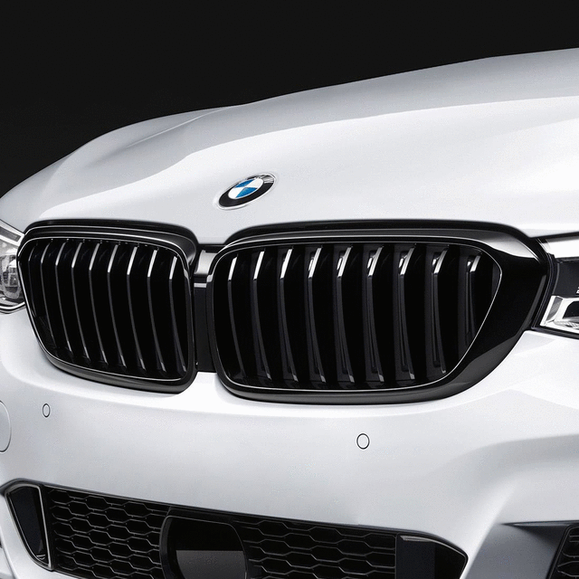 G32 6 Series GT M Performance Gloss Black Kidney Grille - Left - BMW (51-71-2-445-003)