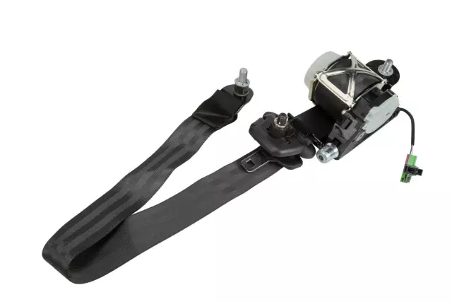 Black Passenger Seat Belt - GM (96866950)