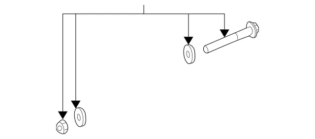 3331071 - Front Axle: Setting Screw, Ctrl. Arm for Mercedes-Benz: C250, C300, C350, C63 AMG, CLS400, CLS550, CLS63 AMG, CLS63 AMG S, E250, E350, E400, E550, E63 AMG, E63 AMG S, GLK250, GLK350 Image image