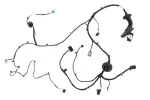 39198589 - : Front Driver Side Door Wiring Harness for GM Image