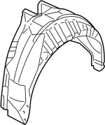 767481MA0B - Body: Wheelhouse Liner for Infiniti Image