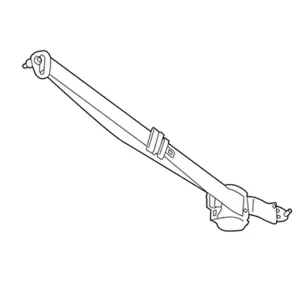CK4Z14611B08EB - Body: Seat Belt Lap And Shoulder Belt for Ford Image