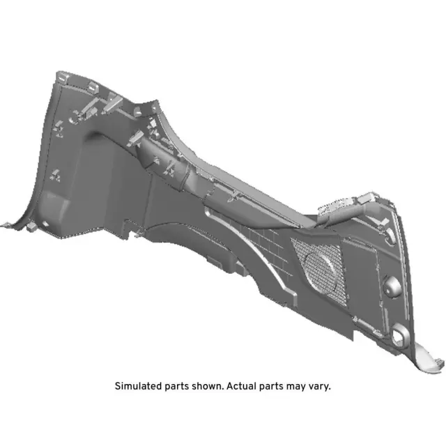 84956988 - Body: Lower Quarter Trim for Chevrolet: Suburban | GMC: Yukon XL Image