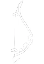 23168001757H52 - Body: Side Cover for Mercedes-Benz Image