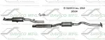 18534 - : Direct Fit Catalytic Converter for DAVICO CONVERTERS Image