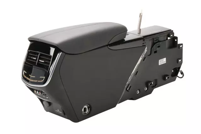 Jet Black Front Floor Console - GM (23498097)