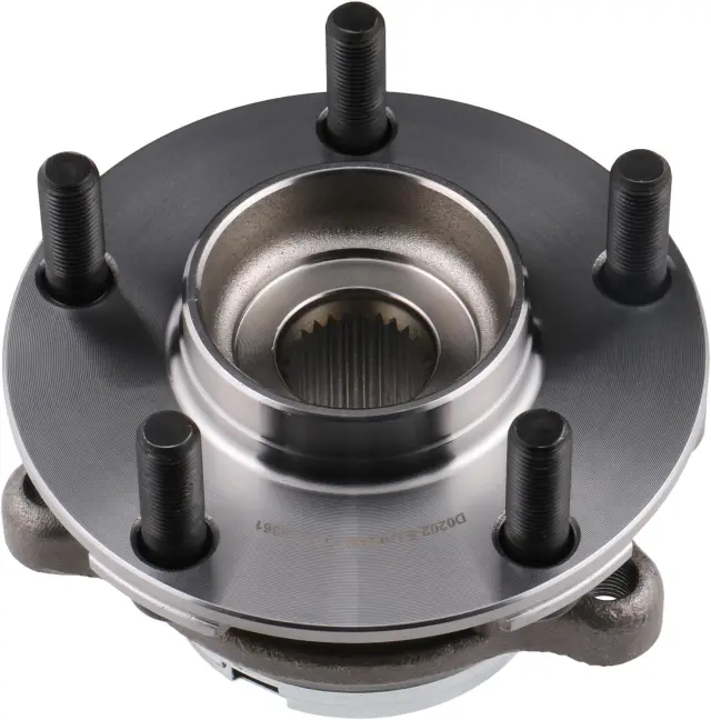 D0202EJ70KNW - Suspension: Value Advantageâ„¢ HUB ASSY FRONT for INFINITI: EX35, EX37, FX35, FX37, FX45, FX50, G25, G35, G37, M35, M37, M45, M56, Q40, Q50, Q60, Q70, Q70L, QX50, QX70 Image