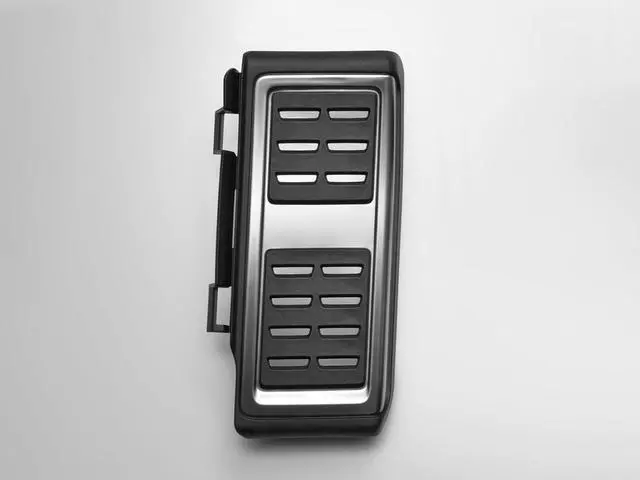 Aluminum pedal cover - footrest - Audi (8K1-864-777-B-3Q7)