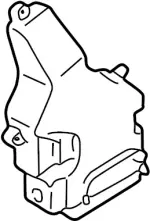 27125AR201 - HVAC: Lower Duct for Infiniti Image