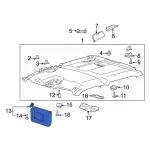LC3Z2504104FB - : Sun-Visor for Ford Image