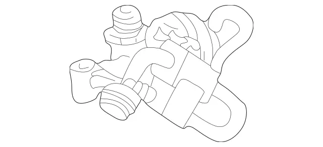 1121400460 - Emission System: Egr Valve for Mercedes-Benz Image