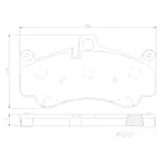 P65032N - : PRIME Ceramic Brake Pad Set for Brembo Image