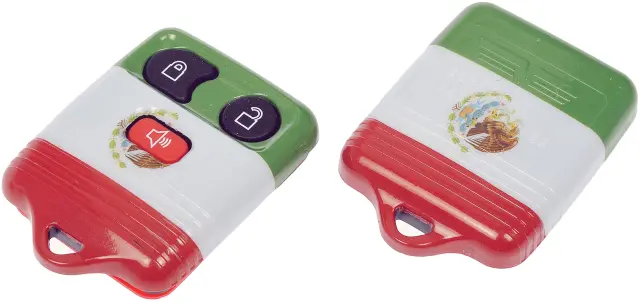 13625MX - Electronics: Keyless Remote Case  Mexico Flag for Dorman Image