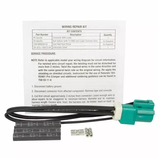 Wire Assembly - Ford (3U2Z-14S411-BKAA)