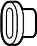 76959VG000 - : Pillar Molding Grommet for INFINITI: QX56, QX80 Image