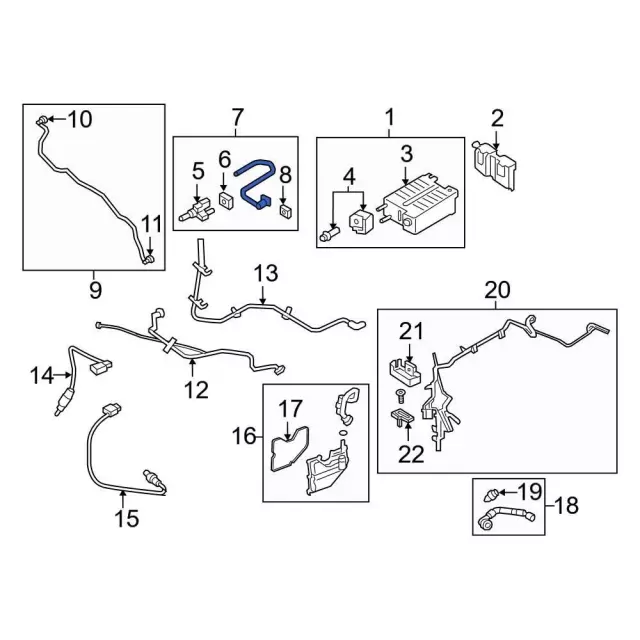 voozページ 2017-2019 Ford Escape Air Tube GV6Z-9D289-F | OEM Parts Online