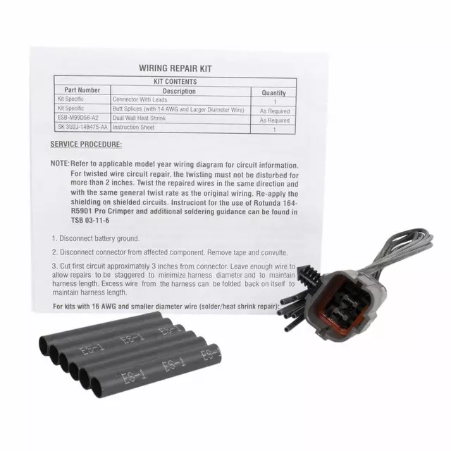 Wire Assembly - Ford (5U2Z-14S411-MA)
