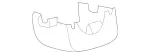 16368900067167 - Steering: Column Cover for Mercedes-Benz Image