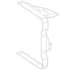 2115041140 - : Holder for Mercedes-Benz: CLS55 AMG, E55 AMG Image