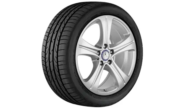 2134011400647X45 - Wheels: Wheel 5-Spoke 45.7 Cm (18 Inch) - Painted for Mercedes-Benz Image