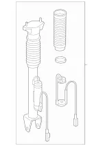 292320170064 - : Shock Absorber for Mercedes-Benz Image