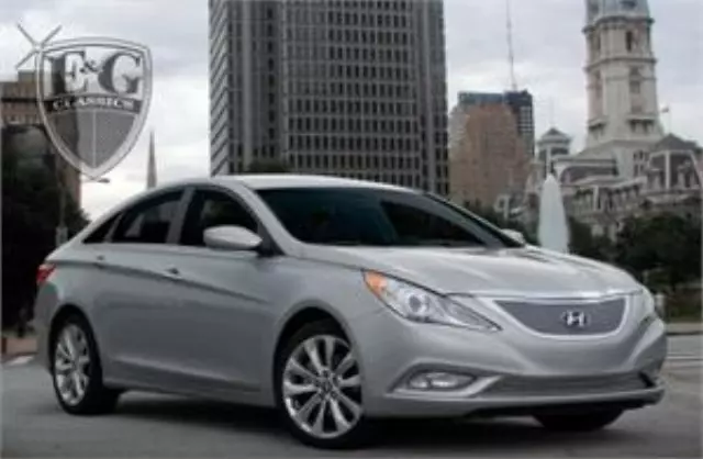 1221010211 - Exterior: Fine Mesh Grille - Chrome for Hyundai Image