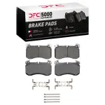 1551223801 - : DFC 5000 Advanced Brake Pads - Low Metallic and Hardware Kit for DYNAMIC FRICTION Image