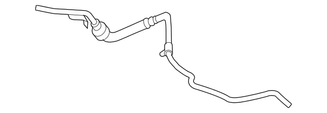 171466168164 - : Hose for Mercedes-Benz Image