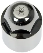 611951 - : M27-2.0 Black Wheel Nut Cover - Threaded Type for Dorman Image