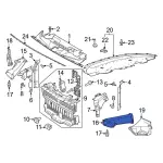 PR3Z17F804A - : Inner Duct for Ford: Mustang Image