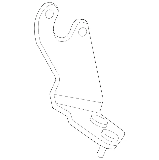 2113200943 - Rear Axle: Holder for Mercedes-Benz: CLS500, CLS55 AMG, CLS550, CLS63 AMG, E320, E500, E55 AMG Image image