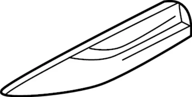 638255NA0A - Body: Vent Louver for INFINITI: QX50, QX55 Image