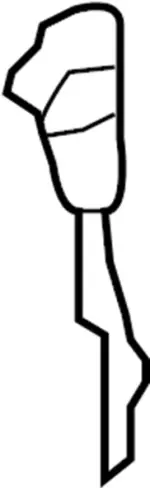 76538JK00A - Body: Inner Center Pillar Plate for Infiniti Image