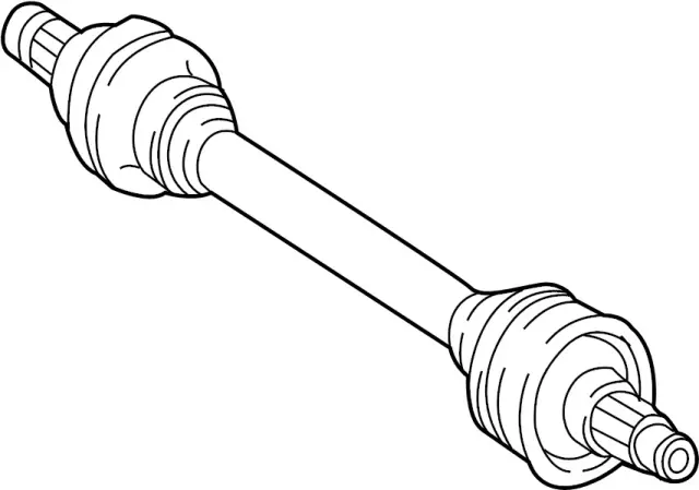396011DR0B - Universals &amp; Rear Axle: Axle Assembly for INFINITI: FX35, FX37, QX70 Image