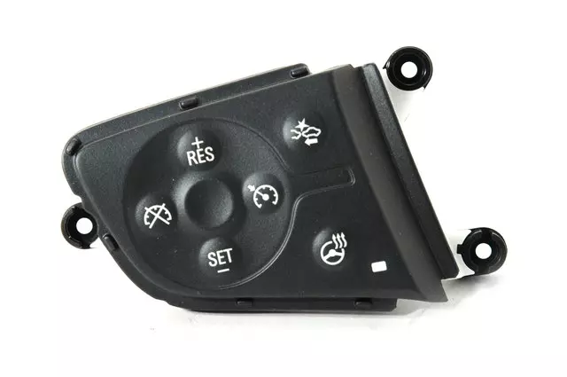23262284 - : Black Carbon Cruise Control Switch for Chevrolet: Colorado | GMC: Canyon, Sierra 1500, Sierra 2500 HD, Sierra 3500 HD, Yukon, Yukon XL Image