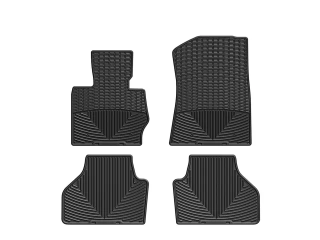 W258W259 - : Black All Weather Floor Mats for WeatherTech Image