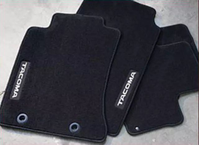 PT2063515220 - : Floor Mats, Carpet, Set Of Four, Black for Toyota: Tacoma Image