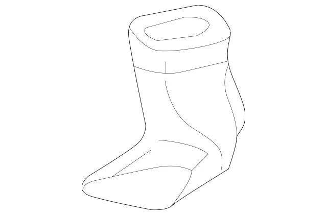 2208310646 - Body: Defroster Duct for Mercedes-Benz Image