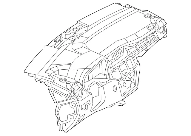 2466802102 - Panelling: Instrument Panel for Mercedes-Benz Image