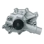 8840 - : Water Pump Ford 5.0 V8 Reverse Rotation in Satin Finish for Edelbrock Image