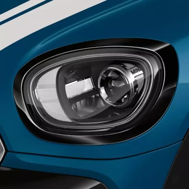 51712414988 - Exterior: Rim Ring Headlamp Black Rig 519060 for Mini Image