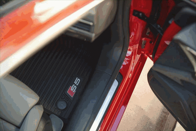 8W7061221B041 - : All-Weather Floor Mats - Front for Audi: S5 Sportback Image