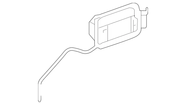 4656309500 - : Tank Filler Recess for Mercedes-Benz: G500, G550, G63 AMG Image
