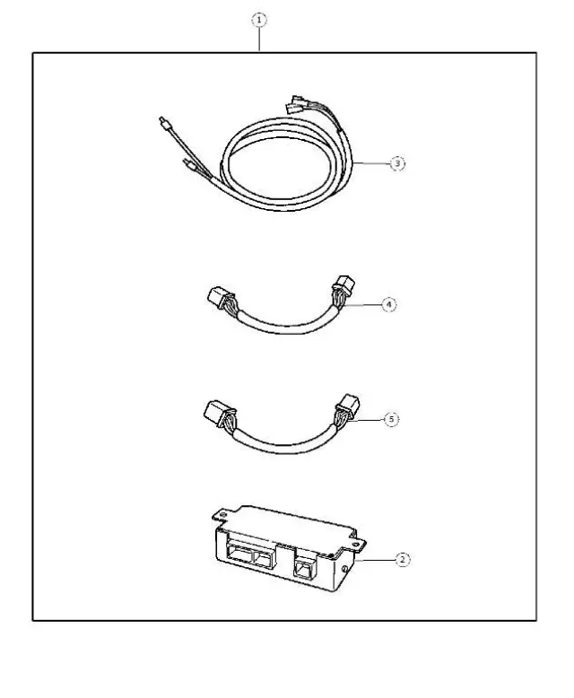 5066202AC - Mopar Accessories - Component Parts: Rr Multiplex Module for Jeep: Grand Cherokee, Liberty Image