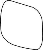 963661LA1A - Body: Mirror Glass for Infiniti Image