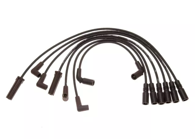 19154585 - : Spark Plug Wire Set for Chevrolet: Astro, Blazer, C1500, Express 1500, Express 2500, K1500 Pickup, P30, S10 | GMC: C1500 Pickup, Jimmy, K1500 Pickup, P3500, Safari, Savana 1500, Savana 2500, Sonoma | Oldsmobile: Bravada Image
