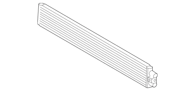 204500060065 - : Oil Cooler for Mercedes-Benz: AMG GT, AMG GT C, AMG GT R, AMG GT S, C63 AMG, E63 AMG, SL63 AMG, SL65 AMG, SLK55 AMG, SLS AMG Image